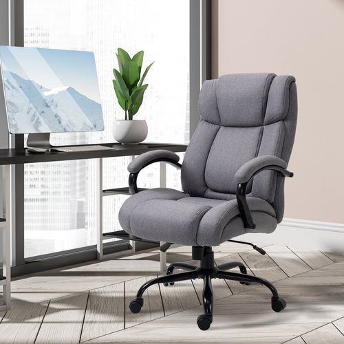 Chaise De Bureau, Fauteuil Gaming Pivotant, Fonction Bascule, Charge Jusqu’à 220 Kg