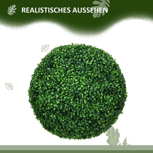 Boules De Buis Artificielles 50 Cm Plastique Décoration Moderne Pour Salon Chambre Bureau Jardin