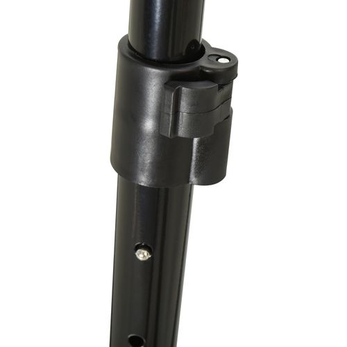 Rebondisseur De Football Métal Pliable Avec Mur De Rebond Noir 78x84x65-78cm 5 Niveaux Pour Baseball