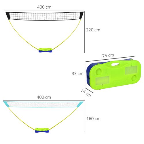 BlesMaller Filet de Volley-Ball Taille Standard (9.5 m x 1 m