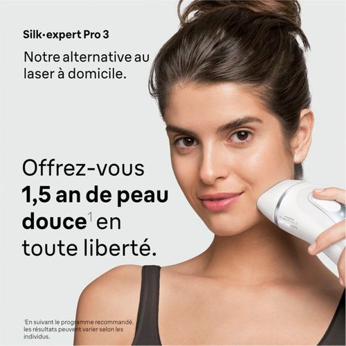Epilateur à lumière pulsée Silk Expert Pro 3