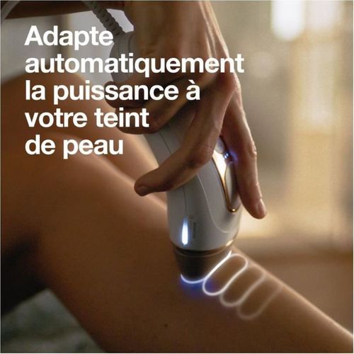 Épilateur Ipl à Lumière Pulsée Silk·expert Pro 5 Or/blanc, Capteur De Teinte