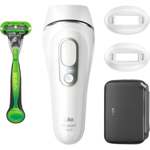 Appareil D’épilation Ipl Silk-expert Pro 5 Pl5145, Blanc, 10 Niveaux