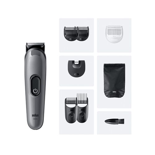 Tondeuse à Barbe Rechargeable étanche Gris Mgk3540