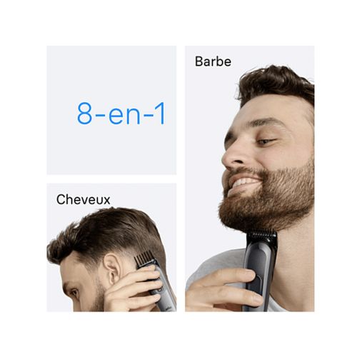 Tondeuse à Barbe Rechargeable étanche Gris Mgk3540