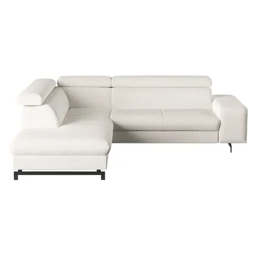 Canapé d'angle convertible EMMA gauche rimini beige