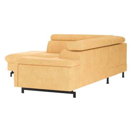 Canapé d'angle convertible EMMA gauche rimini jaune