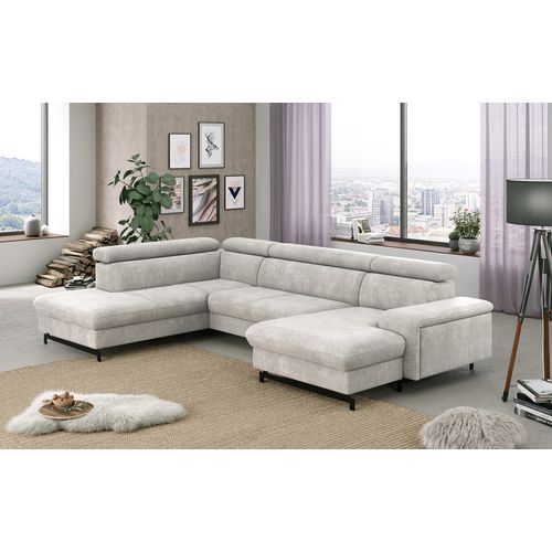 Canapé panoramique EMMA terminal à gauche rimini beige