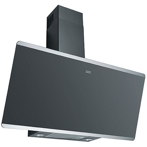 Hotte Décorative Inclinée 90cm 720m3/h Noir 470070