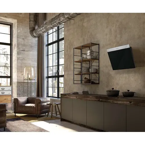 Hotte décorative FABER DAISY PLUS 800 NOIR vue d'ambiance 1