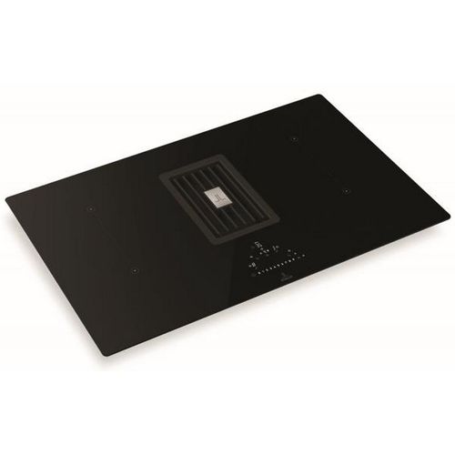 Table De Cuisson Aspirante Induction 83cm 4 Feux 3700w Noir 6837071