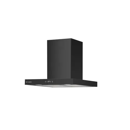 Hotte décorative FABER TSP600 Noir 60 cm vue de face