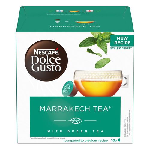 Capsules thé Nescafé NESCAFE Dolce Gusto Marrakech tea x16 vue de face