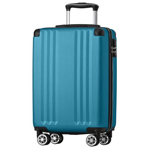 Kono Set de 2 Valises de Voyage Bagage Cabine 65x44x25.5cm à 4