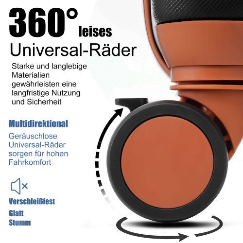 Protecteurs De Roues De Valise,4 Pièces Chaussettes Protectrices Pour Roues De Bagage - Housses Anti-Rayures Pour Bagage Cabine - Idéal Pour Voyage D' Affaires, Vacances Et Utilisation Intensive En