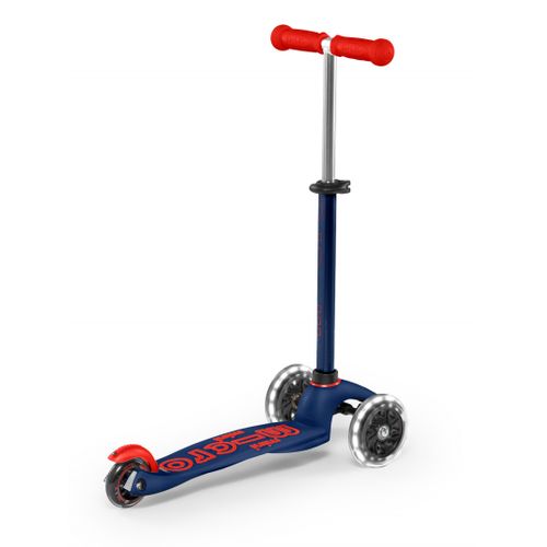 Trottinette  Mini  Deluxe LED - Bleu Marine