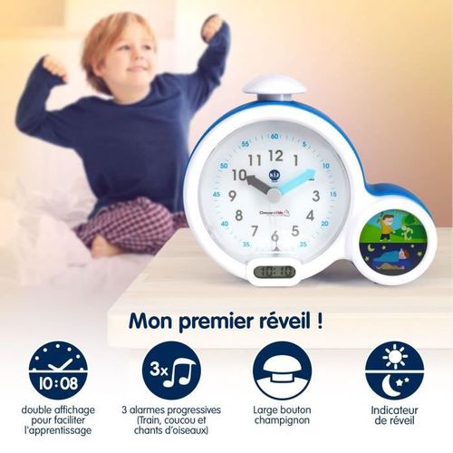 Réveil Et Indicateur De Sommeil Kid'sleep Rose