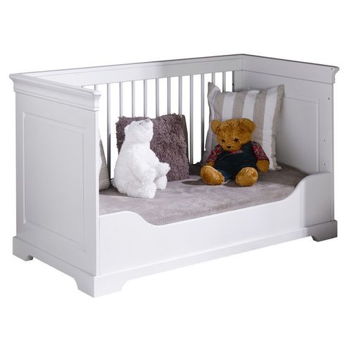 Lit Bébé Évolutif Lila Blanc 70x140 Cm