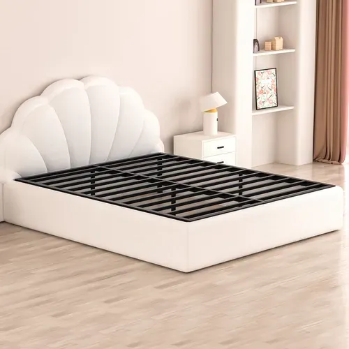 Lit En Métal 160x200cm, Noir