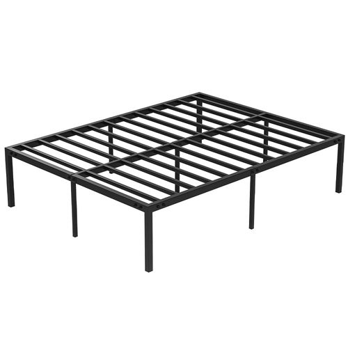 Lit En Métal 160x200cm, Noir