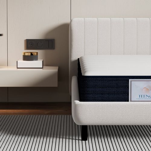 Matelas à Ressorts 90x190 Cm, Épaisseur 22 Cm