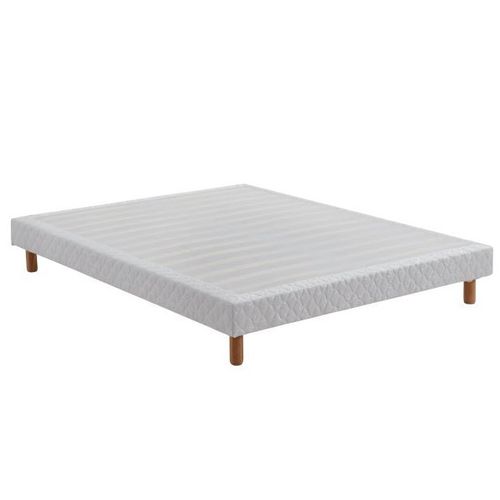 Sommier à Lattes 160x200 Cm, 9 Pieds, 2x14 Lattes