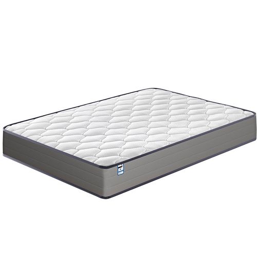 Ensemble Matelas à Ressorts 140x190 cm Epaisseur 20 cm + Sommier Avec Lattes Larges