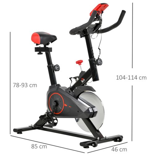Vélo D’appartement Indoor Trainer Avec Siège Réglable Et écran LCD