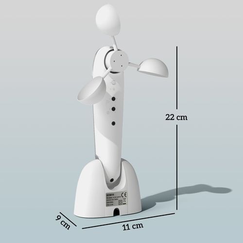 Capteur Solaire Et Vent Intelligent Pour Store Extérieur électrique