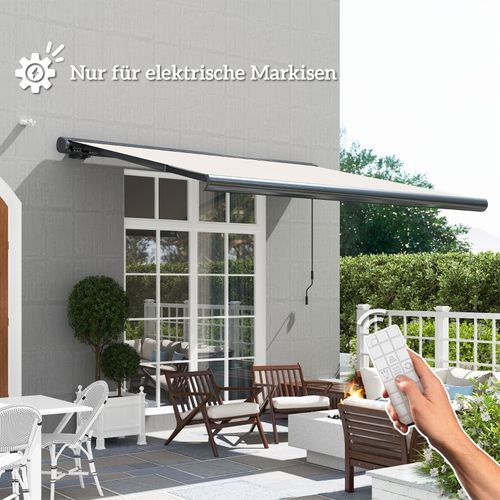 Capteur Solaire Et Vent Intelligent Pour Store Extérieur électrique
