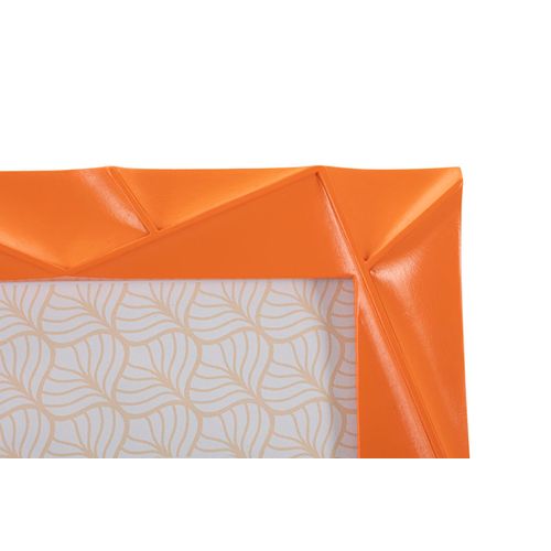 Cadre Photo Moderne En Résine Orange Rectangulaire 20,8x2x26 Cm