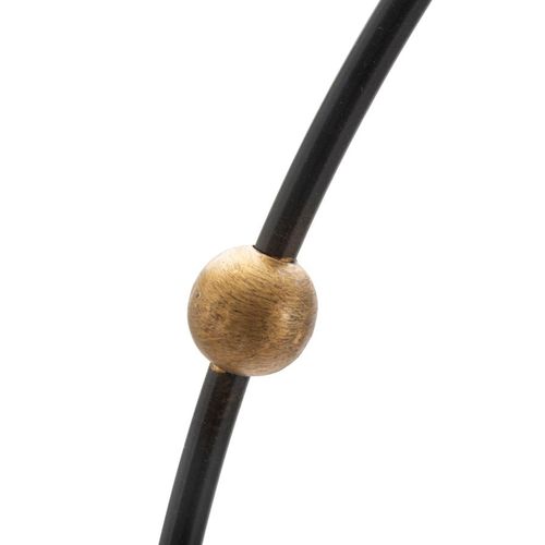 Horloge Murale D.61 Cm Métal Noir Et Doré Design Minimaliste Et Contemporain