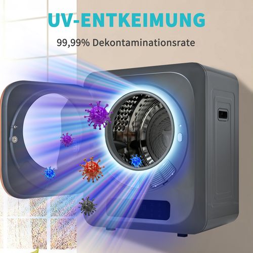 Sèche-linge à Évacuation 3 kg Avec Filtration Multiple Et 6 Programmes