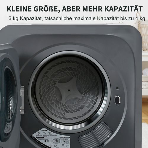 Sèche-linge à Évacuation 3 kg Avec Filtration Multiple Et 6 Programmes