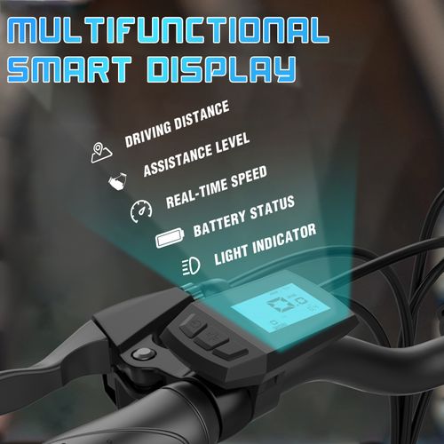 Vélo Électrique Pliable De 16" - Alliage De Magnésium - Hauteur Réglable - Freins à Double Disque