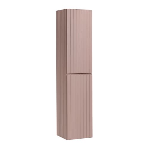 Colonne, Meuble Haut 2 Portes Antique Rose – Élégance Et Rangement Pratique