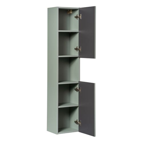 Colonne, Meuble Haut 2 Portes Reed Green – Rangement Compact Et Moderne