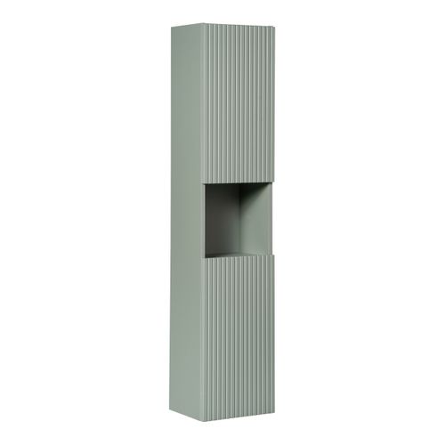 Colonne, Meuble Haut 2 Portes Reed Green – Rangement Compact Et Moderne