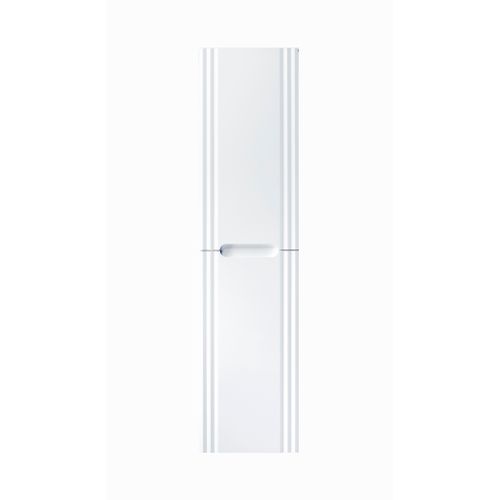 Colonne, Meuble Haut 2 Portes Blanc – Rangement Vertical Spacieux Et Moderne