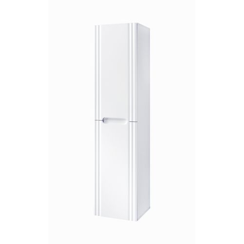 Colonne, Meuble Haut 2 Portes Blanc – Rangement Vertical Spacieux Et Moderne