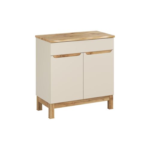 Meuble De Salle De Bain 80 Cm Avec Plan Vasque Moderne