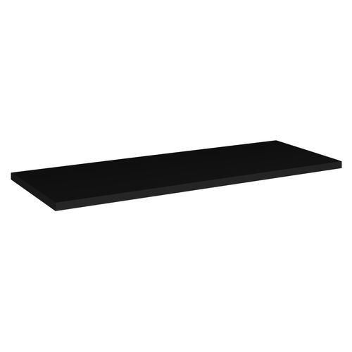 Plan Vasque 100 Cm Noir Mat, Design épuré Pour Salle De Bain Moderne