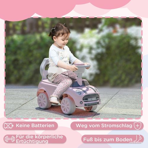 Voiture à Pousser Pour Enfants 1,5-3 Ans Avec Siège Antidérapant Et Klaxon
