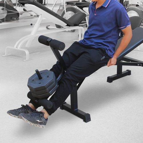 Banc De Musculation Olympique Pliable Avec Rack à Squat, Support Barre Et Coussin Rembourré
