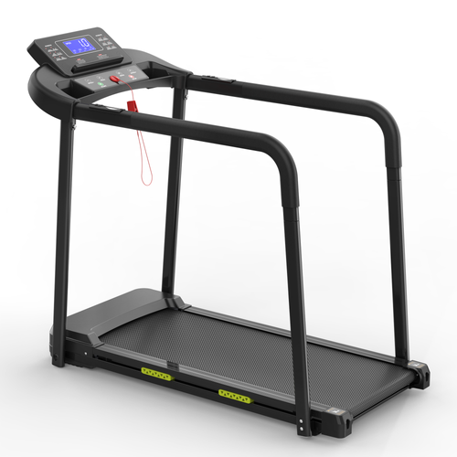 Tapis De Marche Pliable Pour Seniors Avec LED Et Barres De Sécurité Stables