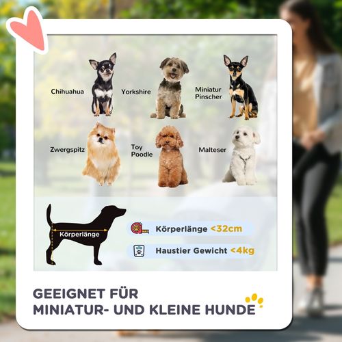 Poussette Pliante Pour Chien Et Chat De Petite Taille En Oxford Bleu Avec Double Roues Et Rangement