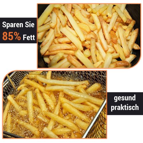 Airfryer XXL 12 l Avec écran Tactile LED Et Accessoires Pour Rôtisserie