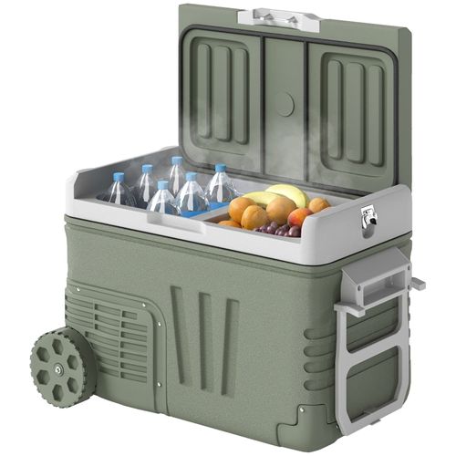 Glacière électrique 33 l Double Zone Portable Avec Compresseur Et Affichage LED