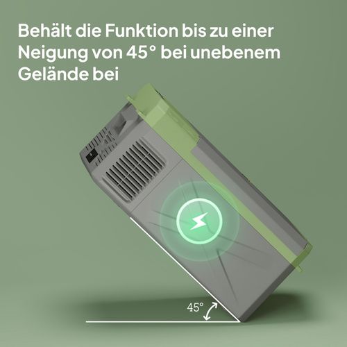 Glacière Électrique 16,3 l Portable Avec Compresseur Et Double Alimentation 12/220 v