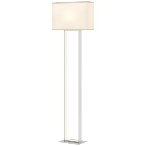 Lampadaire Moderne à 3 Modes Avec Abat-jour En Lin Et Variateur 150 Cm